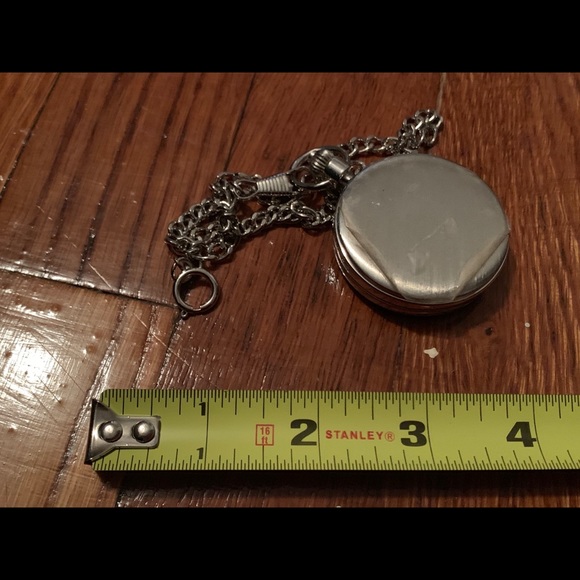 Kim engraved personal anchor pocket watch navy custom gift Christmas nautical - Picture 5 of 7